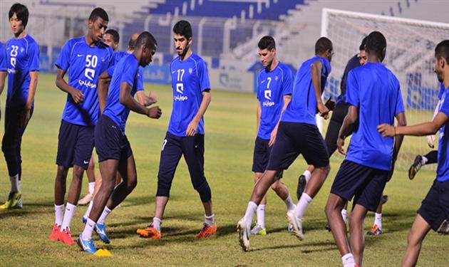 تدريبات الهلال